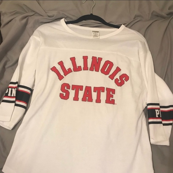 PINK Victoria's Secret Tops - PINK Illinois State Jersey! Perfect condition